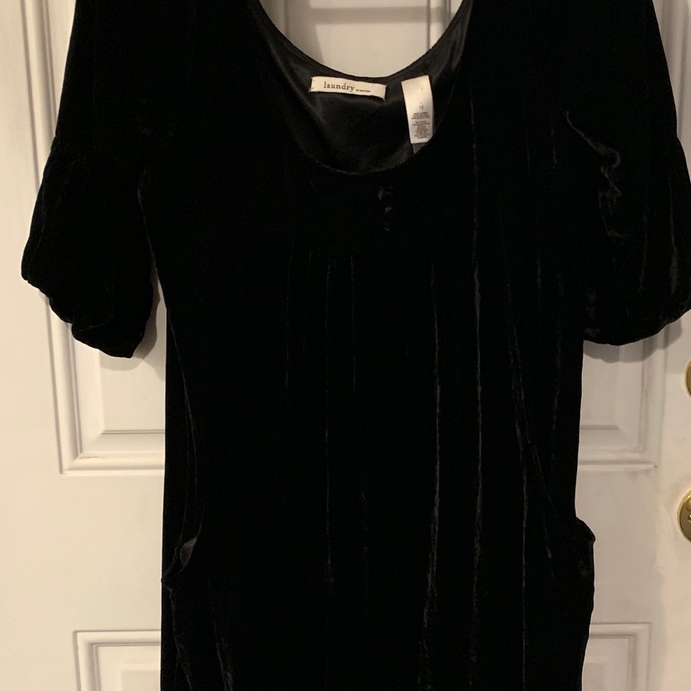 Velvet Black Dress